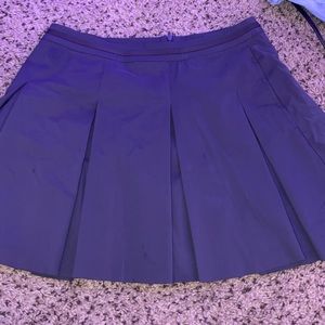 Pleated tennis skirt